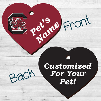 South Carolina Gamecocks | NCAA Officially Licensed | Pet Tag 2-Sided
