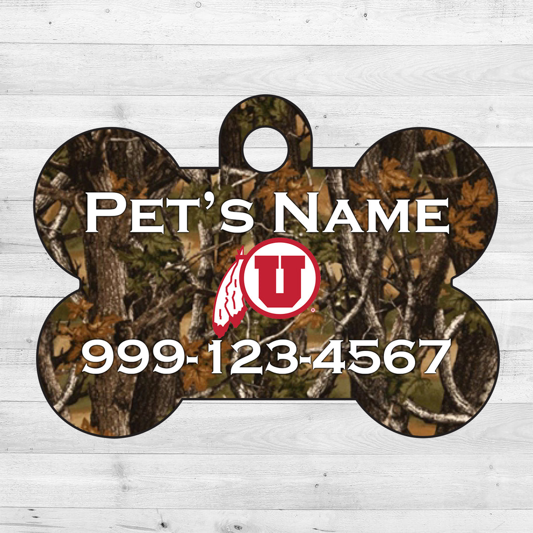 Utah Utes | NCAA Officially Licensed | Dog Tag 1-Sided