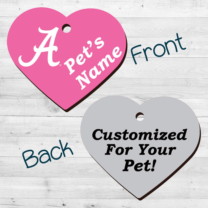 Alabama Crimson Tide | NCAA Officially Licensed | Pet Tag 2-Sided