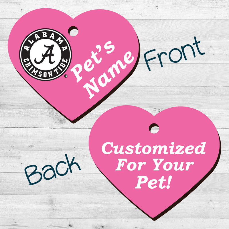 Alabama Crimson Tide | NCAA Officially Licensed | Pet Tag 2-Sided