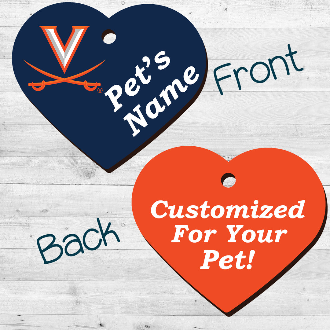 Virginia Cavaliers | NCAA Officially Licensed | Pet Tag 2-Sided