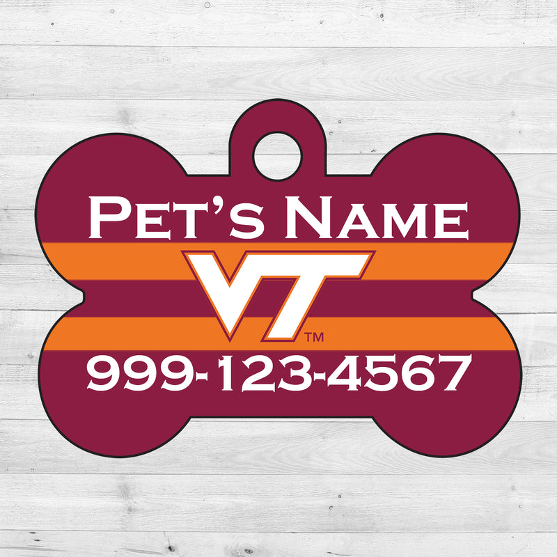 Virginia Tech Hokies | NCAA Officially Licensed | Dog Tag 1-Sided