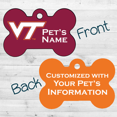 Virginia Tech Hokies | NCAA Officially Licensed | Dog Tag 2-Sided