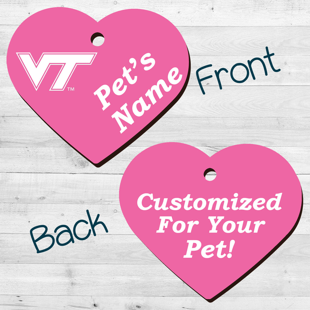 Virginia Tech Hokies | NCAA Officially Licensed | Pet Tag 2-Sided