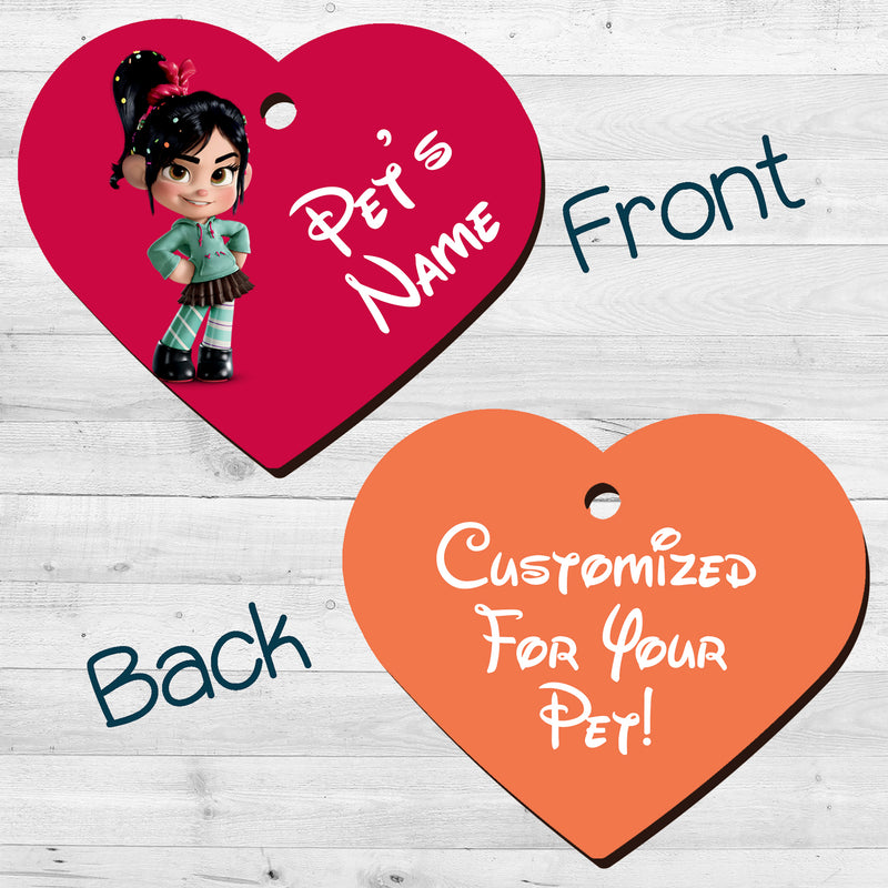 Wreck it Ralph | Vanellope | Pet Tag 2-Sided