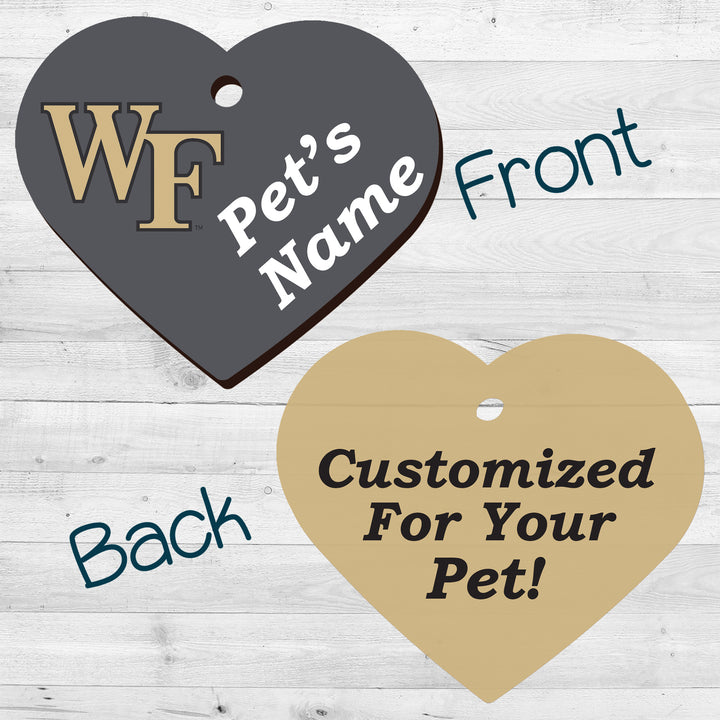 Wake Forest Demon Deacons | NCAA Officially Licensed | Pet Tag 2-Sided