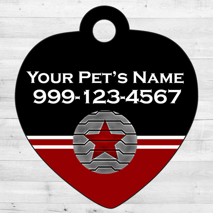 Marvel | Winter Soldier | Pet Tag 1-Sided