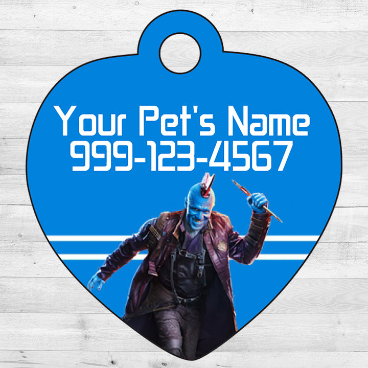 Guardians of the Galaxy | Yondu | Pet Tag 1-Sided