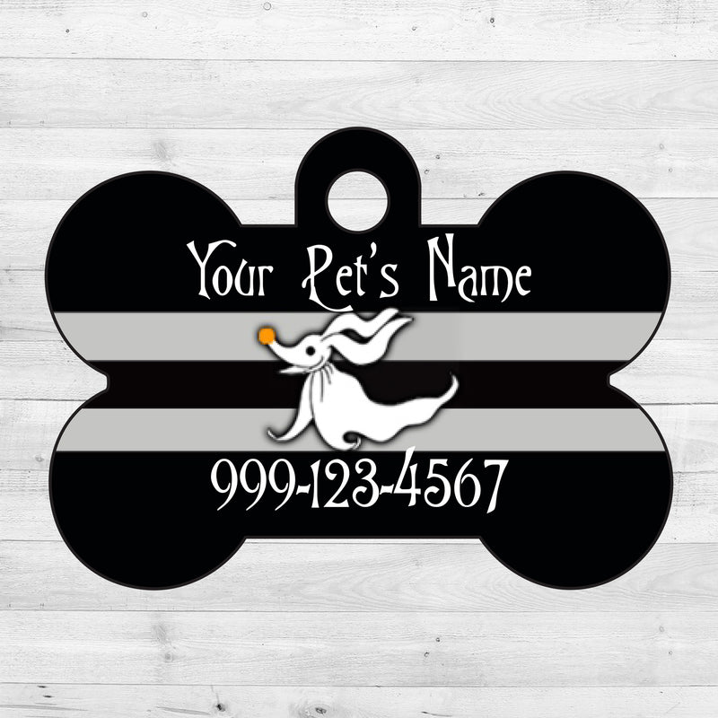Nightmare Before Christmas | Zero | Dog Tag 1-Sided