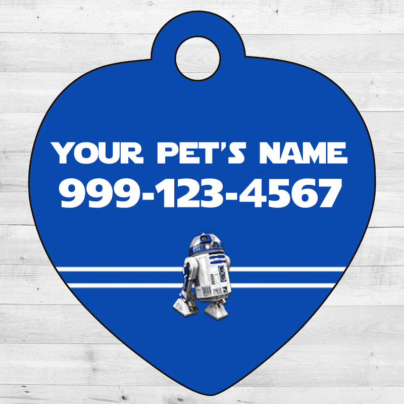 Star Wars | R2D2 | Pet Tag 1-Sided