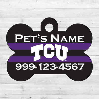 TCU Horned Frogs | NCAA Officially Licensed | Dog Tag 1-Sided