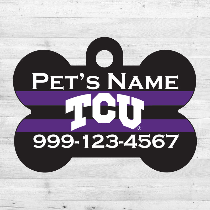 TCU Horned Frogs | NCAA Officially Licensed | Dog Tag 1-Sided