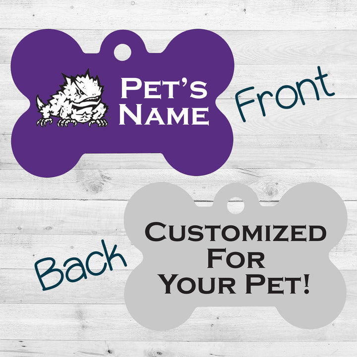 TCU Horned Frogs | NCAA Officially Licensed | Dog Tag 2-Sided