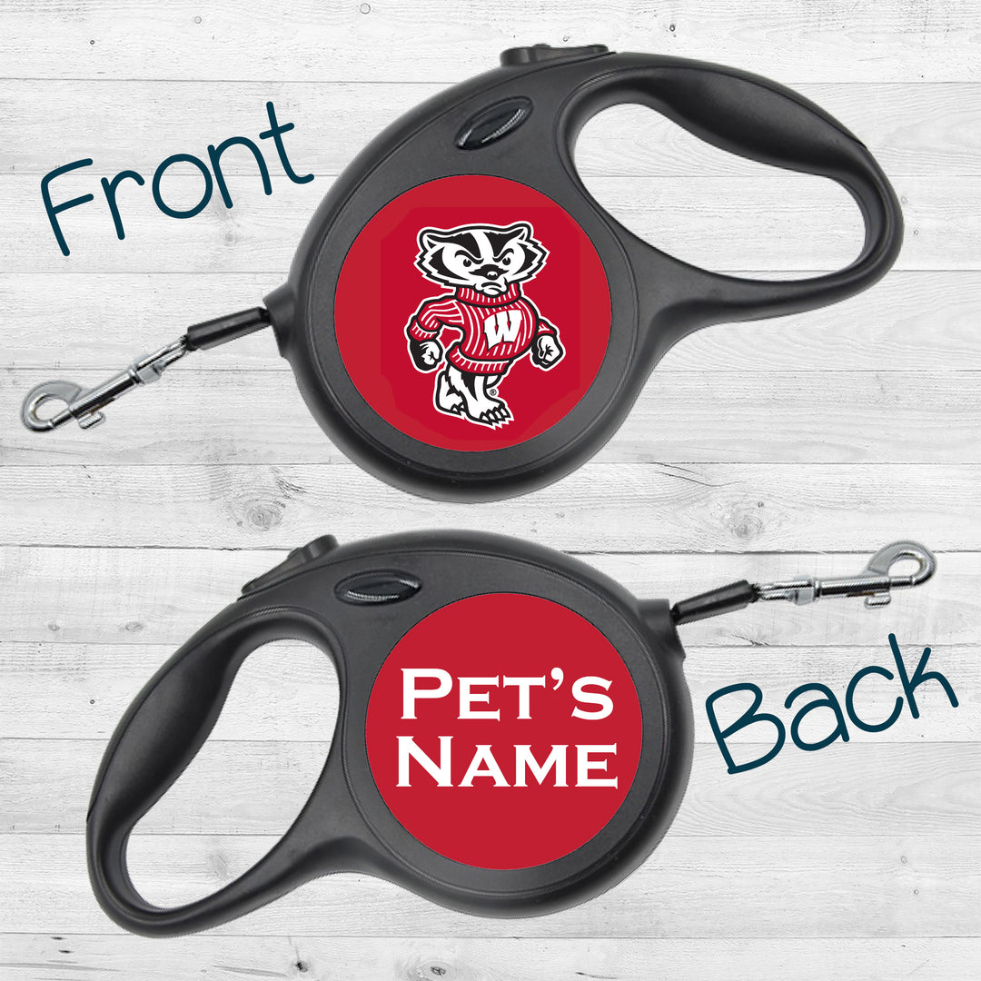 Wisconsin Badgers | NCAA Officially Licensed | Retractable Leash