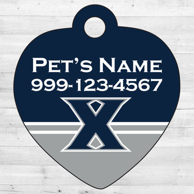 Xavier Musketeers | NCAA Officially Licensed | Pet Tag 1-Sided